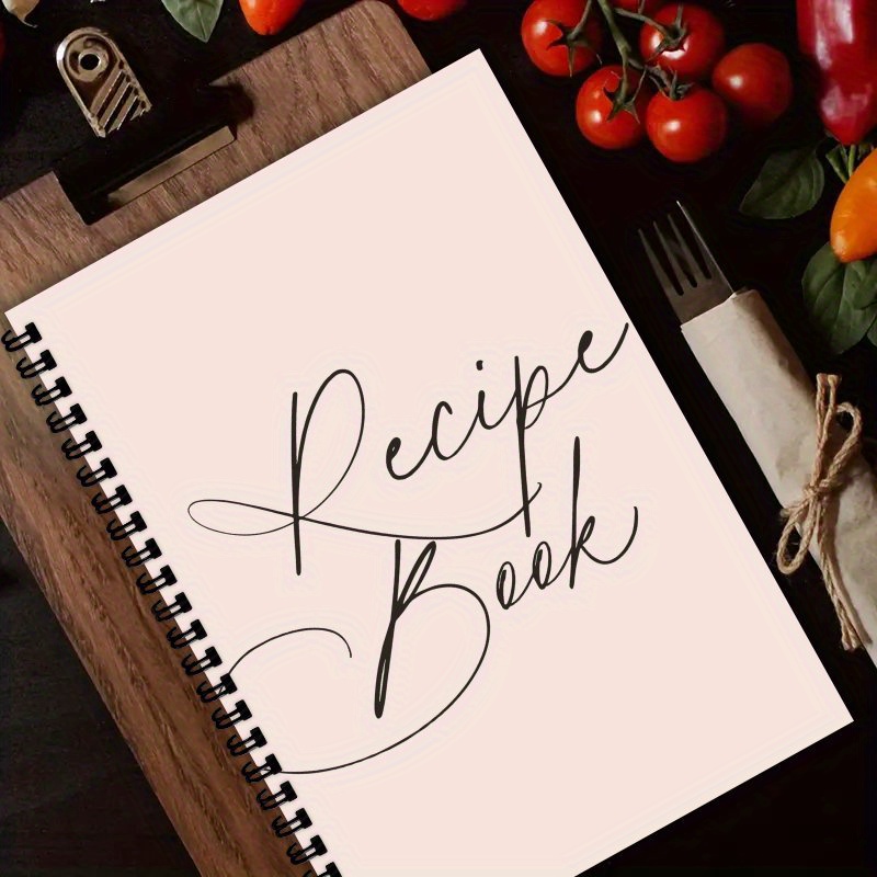 Cocktail Recipe Book - Libro de Recetas Espiral A5, un