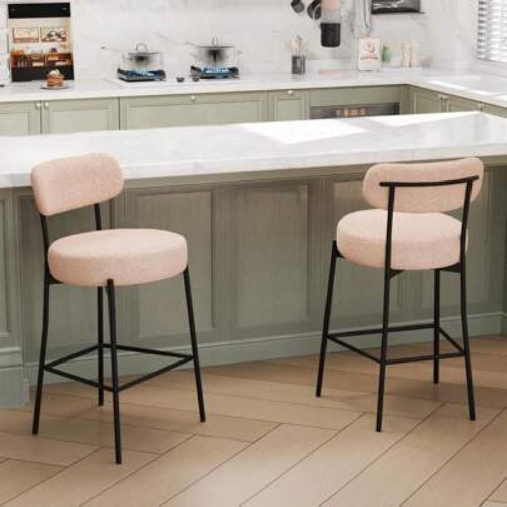 Home Bar Set - Juego de 2 taburetes de bar