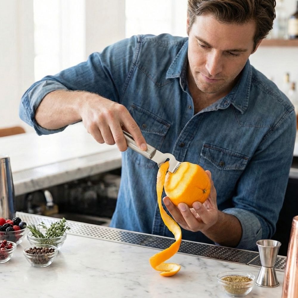 Pelador de Limones de Acero In - Peeler Channel Knife reseña y precio