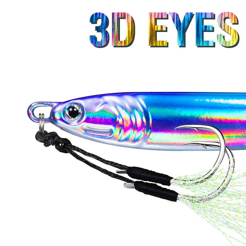 7 Uds 40g 60g 80g 100g señuelo - Jigger Double Sided reseña y precio