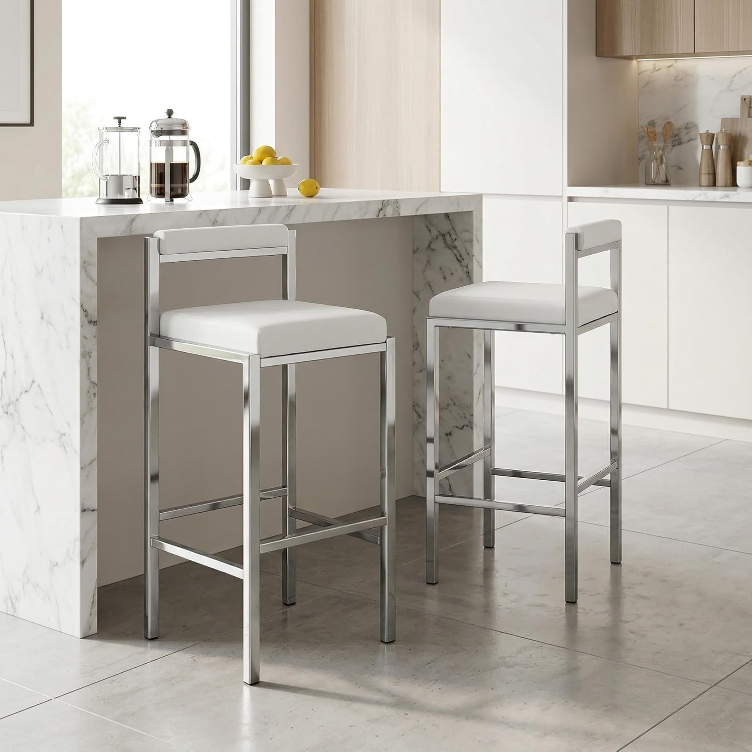 Juego de 2 taburetes de bar, t - Home Bar And Counter reseña y precio