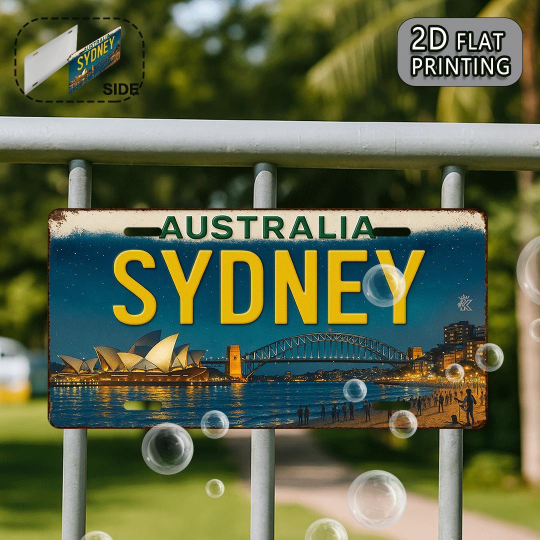 Letrero de metal con forma de  - Home Bar Sydney reseña y precio