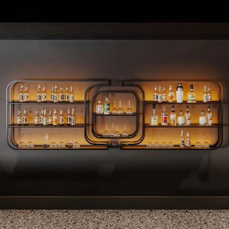 Estante de vino de hierro forj - Home Bar And Counter reseña y precio